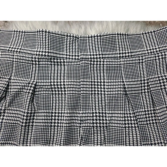 Torrid Size 22 Black White Glenn Plaid Pockets Elastic Waist Shorts Skorts Skirt - Picture 2 of 7